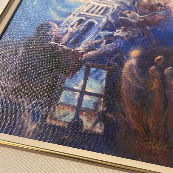 Patricia Kingsley Signed printed canvas “DANIEL” Religious painting 12 Prophets - Picture 9 of 15